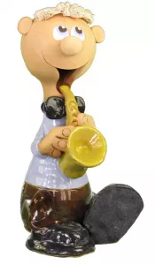 Extra figúrka - muž so saxofónom
