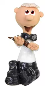 Extra figúrka - huslista, huslistka Muž