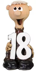 Extra muž s číslom k narodeninám 18