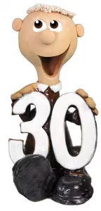 Extra muž s číslom k narodeninám 30
