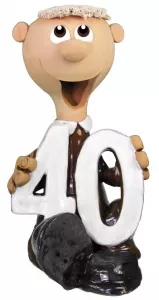 Extra muž s číslom k narodeninám 40
