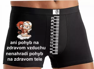 Boxerky - ani pohyb na zdravom vzduchu, nenahradí pohyb na zdravom tele