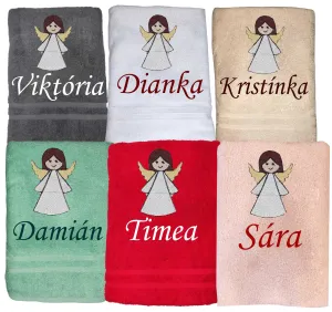 Osuška s anjelikom