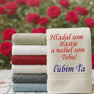 Osuška hľadal som šťastie a našiel som teba