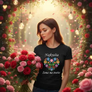 Dámske tričko  - najkrajšia žena na svete
