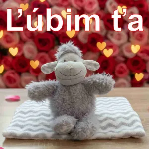 Plyšová ovečka s dekou