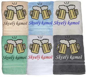 Osuška pre pivára - skvelý kamoš.