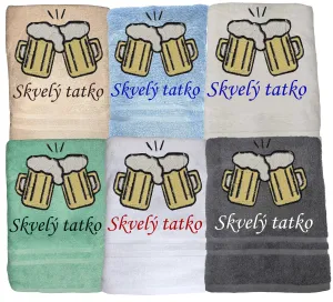 Osuška pre pivára - skvelý tatko