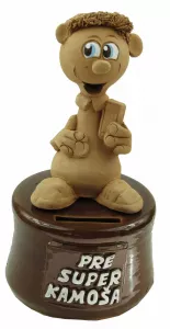 Pokladnička s postavou - kamoš