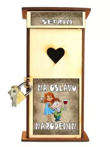 Pokladnička WC - na oslavu narodenín
