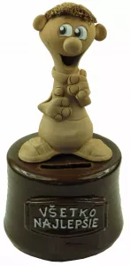 Pokladnička s postavou - všetko najlepšie muž