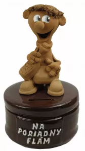 Pokladnička s postavou - na poriadny flám muž