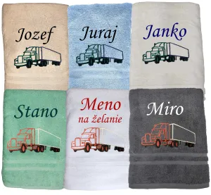 Osuška s  kamiónom