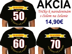 Pánske narodeninové tričko