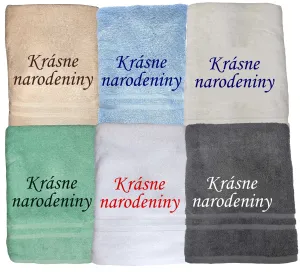 Osuška k narodeninám