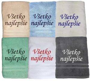 Osuška všetko najlepšie
