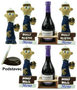 Figúrky pre murára, majstra s menom na želanie