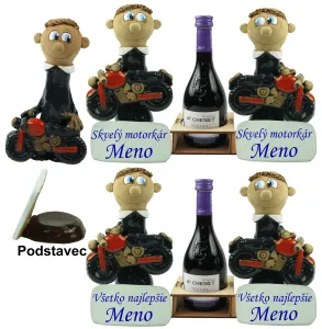 Figúrky pre motorkárov  s menom na želanie