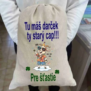 Darčekové vrecko pre šťastie - pre starého capa!