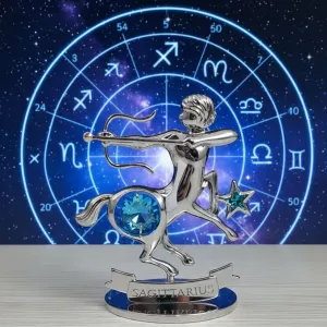 Postriebrená dekorácia Znamenie zverokruhu – Strelec