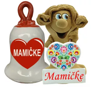 Zvonček + postavička mamičke