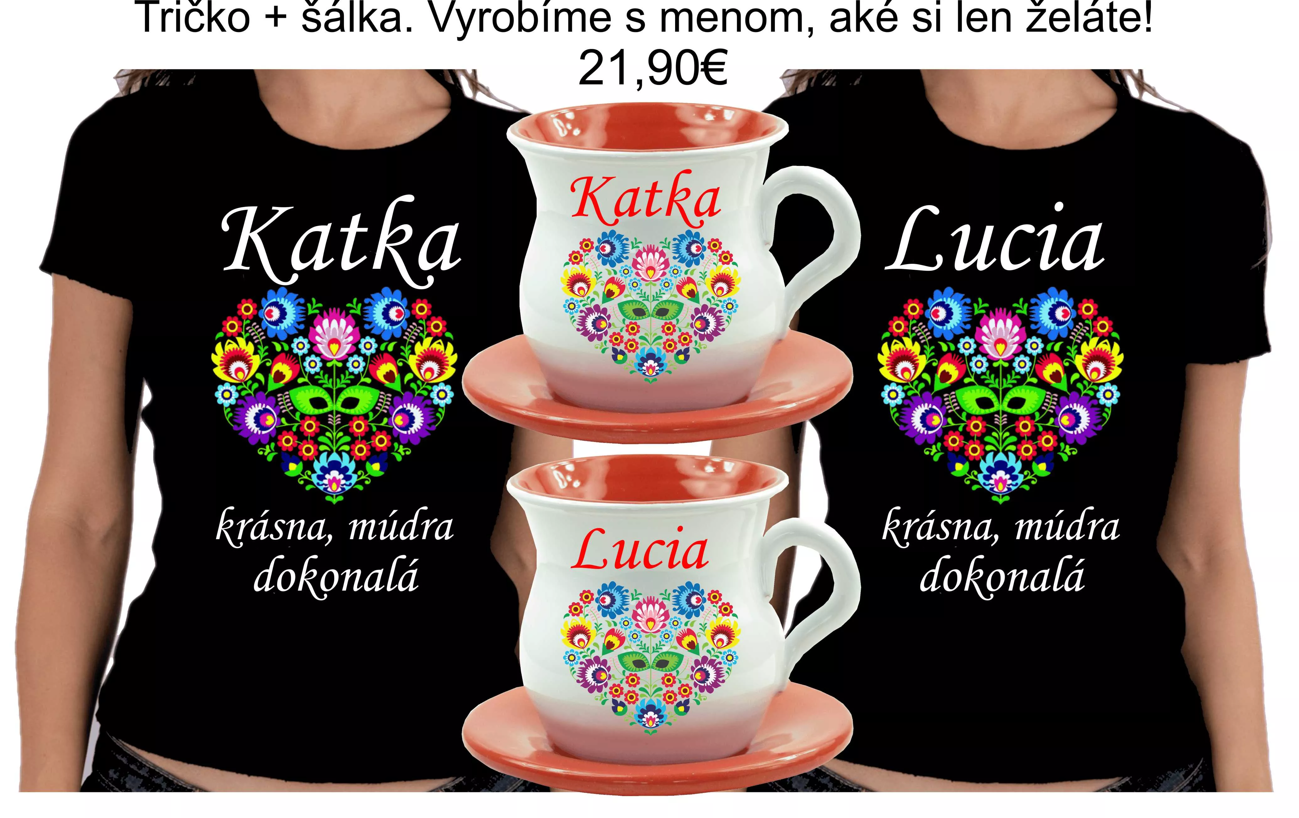 Keramik Tasse mit Namen | Motiv 3 | Menami