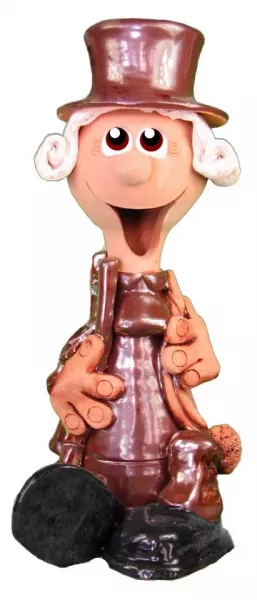 Extra figúrka - kominár, kominárka Žena