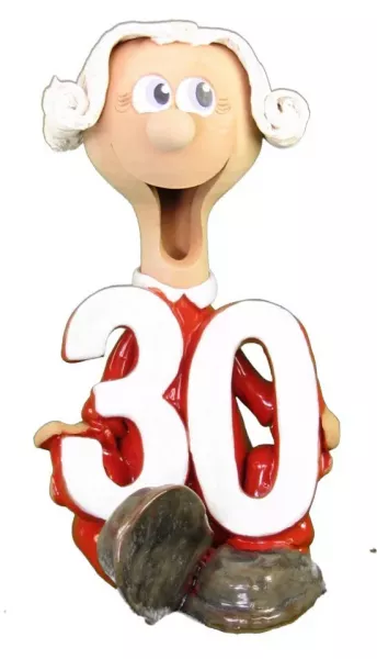 Extra žena s číslom k narodeninám 30