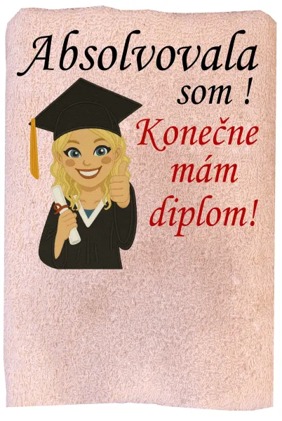 Osuška pre študentku - absolvovala som