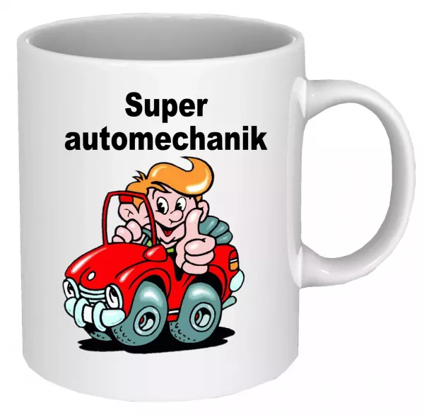 Hrnček - super automechanik