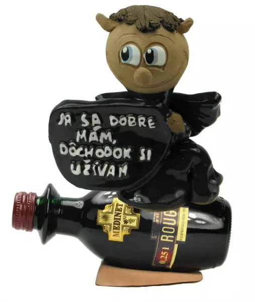 Čertík na víne - ja sa dobre mám, dôchodok si užívam