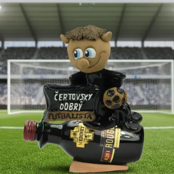 Čertík na víne - futbalista