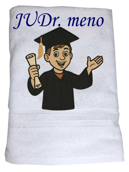 Osuška študent s menom a titulom JUDr.