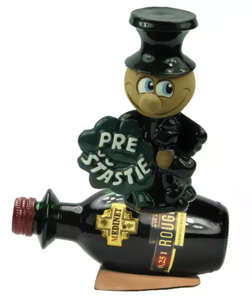 Kominár na víne "pre šťastie" Muž