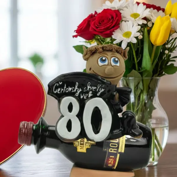 Narodeninová figúrka pre muža s číslom 80