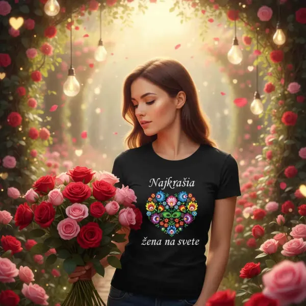 Dámske tričko  - najkrajšia žena na svete