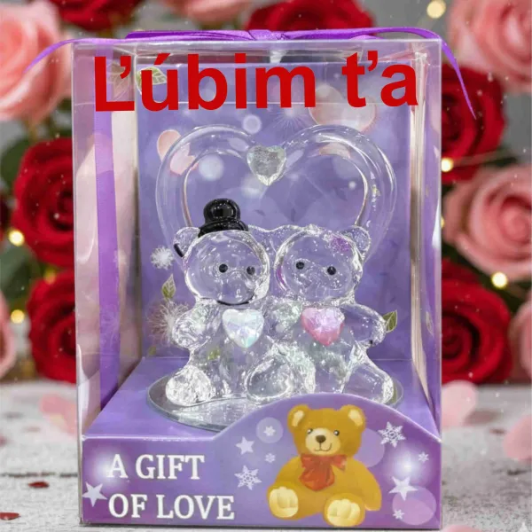 Párik mackov " ľúbim ťa "