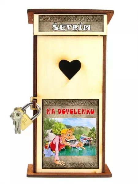 Pokladnička WC - na dovolenku