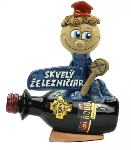 Čertík  na víne - železničiar
