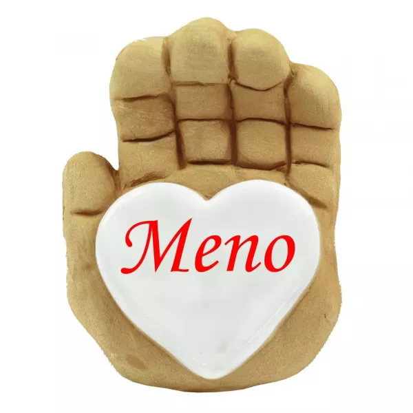 Srdce na dlani s menom