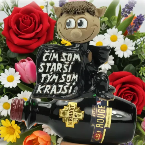 Čertík  na víne :  čím starší - tým krajší