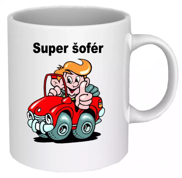 Hrnček - super šofér