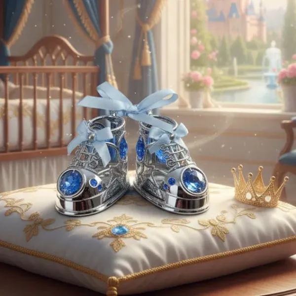 Detské topánočky so Swarovski krištáľmi