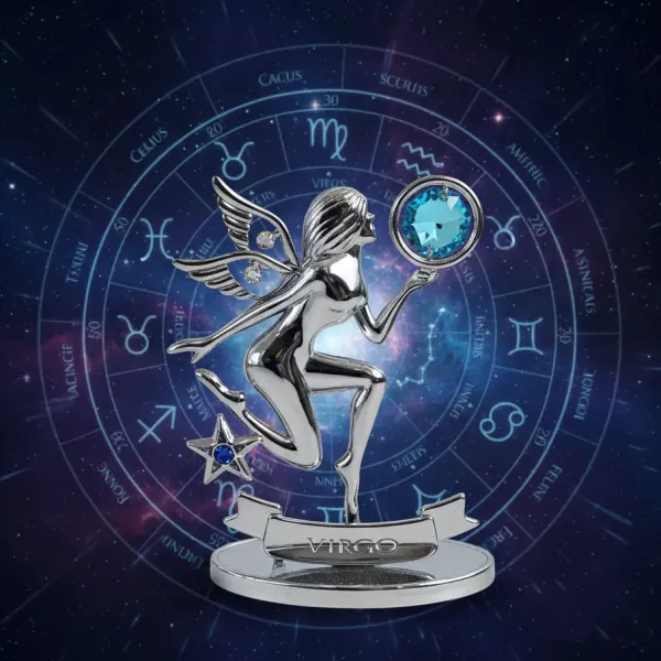Postriebrená dekorácia Znamenie zverokruhu – Panna