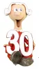 Extra žena s číslom k narodeninám 30
